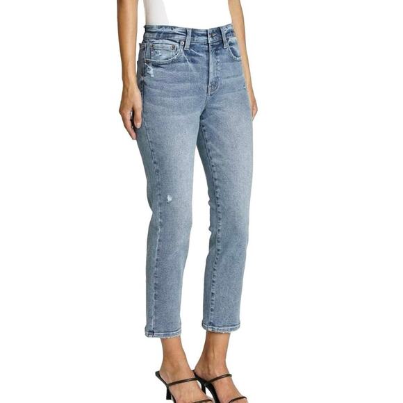 Pistola Monroe High Rise Slim Cigarette Jeans in Smith Wash Size 24